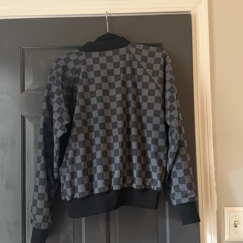 Checkered Bomber Jacket - Picture 4 of 4